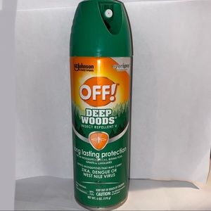 Off! 3PK Deep Woods Insect Repellent V Spray 6 oz